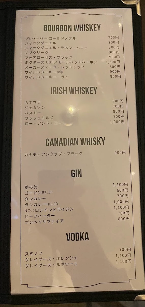 Bar A1 Menu photo 6
